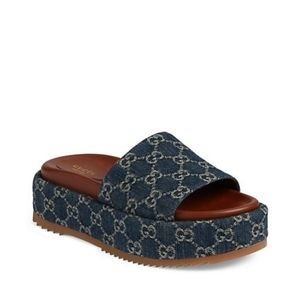 Gucci Platform Angelina Slides